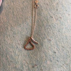 Hershey kisses necklace